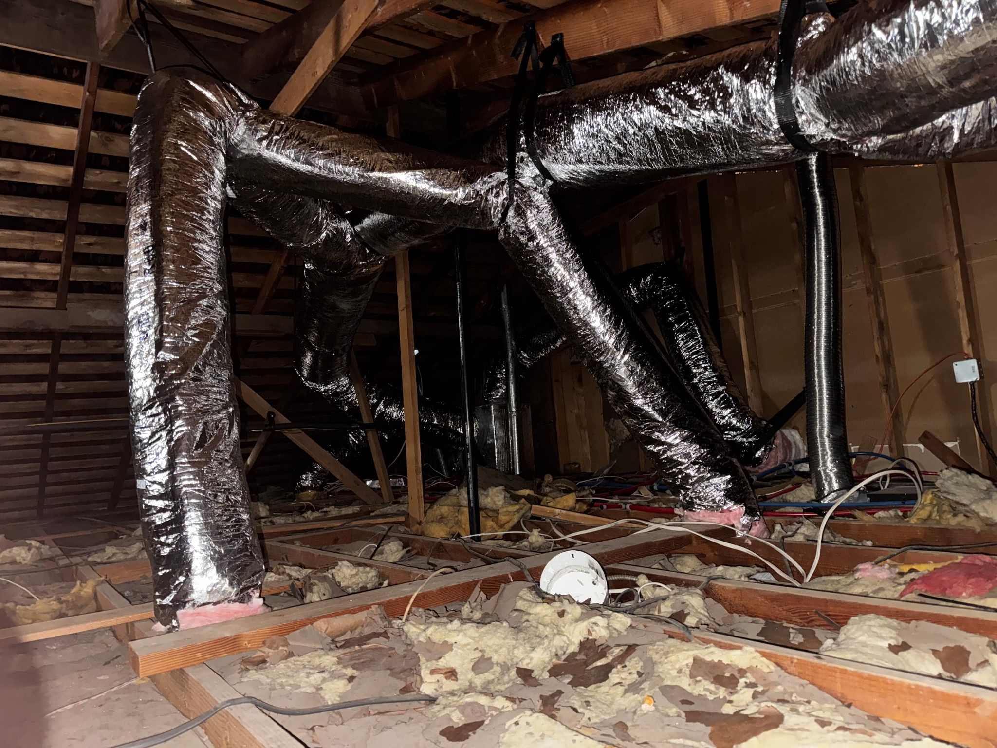 Heating & Air Recent Projects 11 attic-ductwork-replacement-orange-county-ca