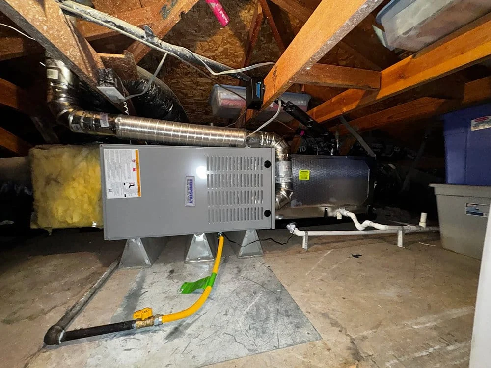 Heating & Air Recent Projects 10 attic heating system replacement mission viejo