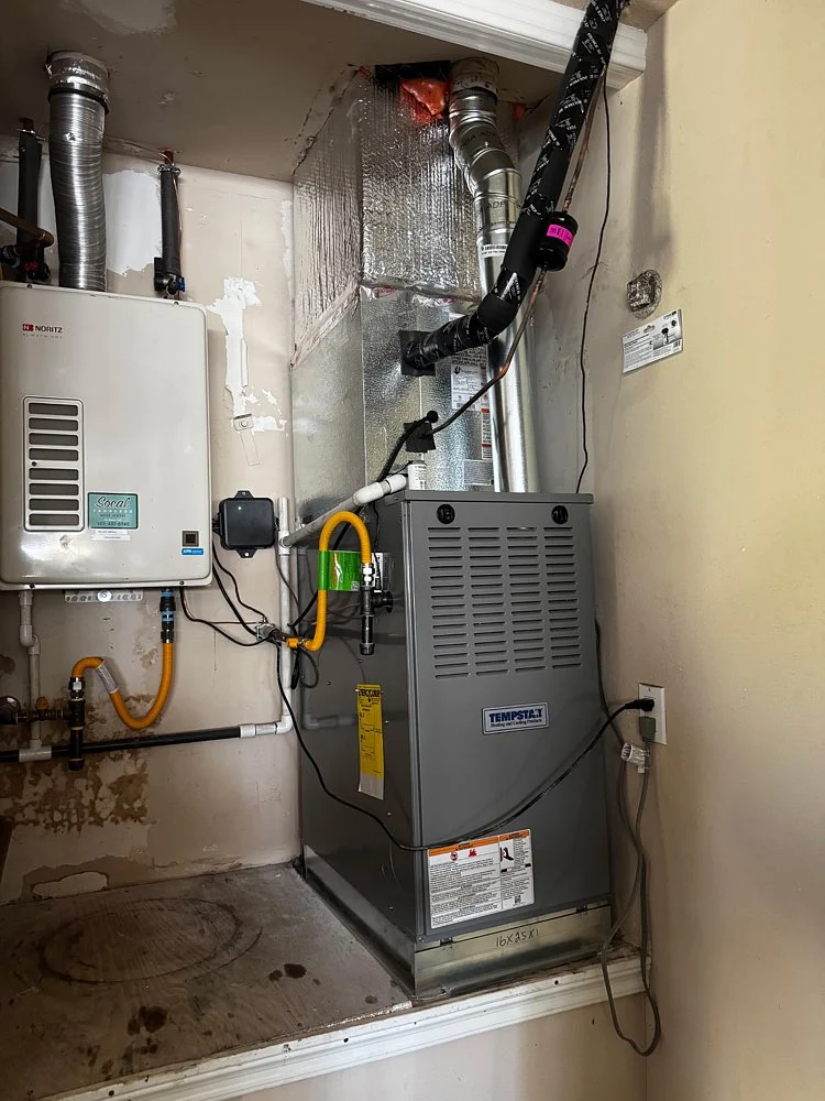 Heating & Air Recent Projects 5 new tempstar furnace installation yorba linda
